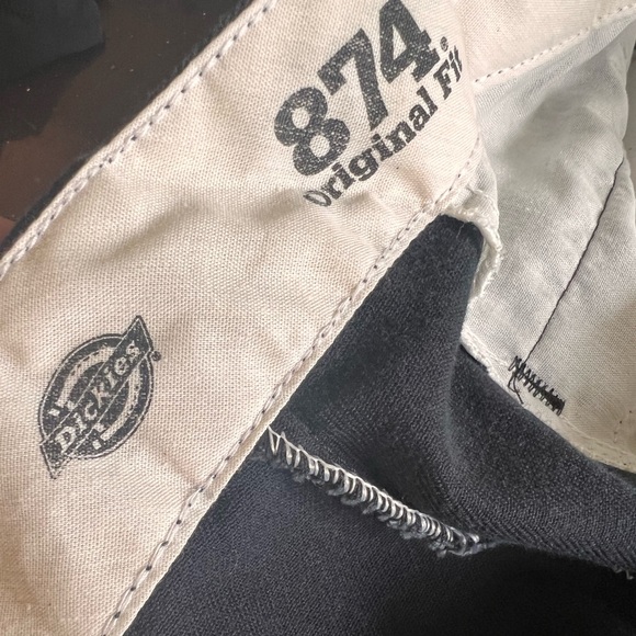 Men’s Dickies Black Pants size 34x32 - Picture 5 of 7